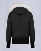 MOOSE KNUCKLES Original Debbie Shearling Bomber Jacket at Gravity NYC
